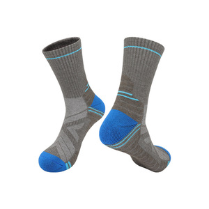 <span class=keywords><strong>Chaussettes</strong></span> <span class=keywords><strong>de</strong></span> randonnée personnalisables en laine mérinos, chaudes, respirantes, pour la montagne et le trekking, avec bord antidérapant, longueur mi-mollet - Product Image 6
