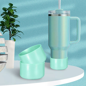 Vente en gros de housses en silicone effet caméléon personnalisées pour bouteilles, incluant des accessoires pour bouteilles et des protections pour la base des bouteilles, pour articles de boisson - Product Image 2