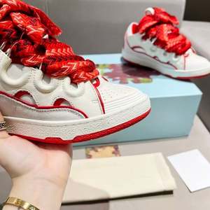 Zapatillas de Plataforma Personalizadas Lanvine de Diseño Exclusivo 2025: Calzado Casual de Lujo Transpirable con Malla y Plataforma Alta, Tendencia de Moda - Product Image 5