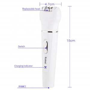 Meilleur rasoir <span class=keywords><strong>électrique</strong></span> indolore pour l'épilation des sourcils du visage pour femme de taille mini - Product Image 5