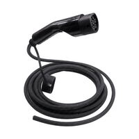 Câble de charge EV Type 2 Câble de charge EV Type 2 Mode 2 Chargeur de voiture électrique 16A Prise UE 7 broches