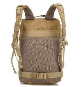 Sac à dos tactique antivol imperméable en Oxford 900D, faible MOQ, 45L, avec pochette, doublure en polyester, dos ergonomique, sacs personnalisés - Product Image 4