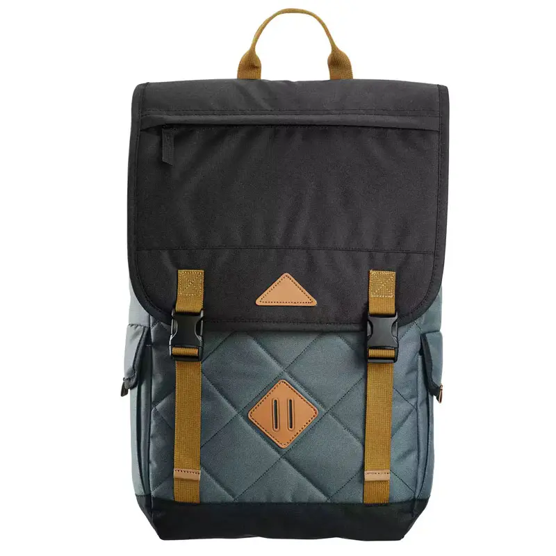 Water Resistant Polyester Laptop Rucksack Top Loading Student Bags Backpack Boy Girls Coolege Bag