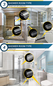 Đệm thiết kế phòng tắm cửa <span class=keywords><strong>d</strong></span>ưới kính cao su niêm phong <span class=keywords><strong>D</strong></span>ải PVC PP Nhựa Tùy Chỉnh t/<span class=keywords><strong>D</strong></span> hình <span class=keywords><strong>d</strong></span>ạng cao su không thấm nước con <span class=keywords><strong>d</strong></span>ấu <span class=keywords><strong>d</strong></span>ải - Product Image 6