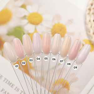 เจลยูวีสีนู้ด เจลรัสเซียนเลเวลลิ่งเสริมความแข็งแรง ปราศจากสารเฮมา วีแกน ปลอดสารพิษ สีติดทนนาน เจลเสริมความแข็งแรงสำหรับเล็บ - Product Image 1