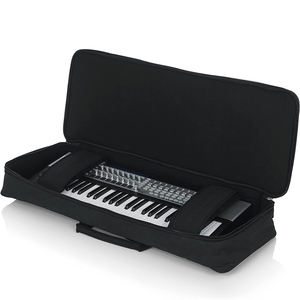 Étui pour clavier 49 touches, nylon Oxford 600D noir, rembourrage en mousse de 10 mm, sac pour clavier électrique, sac de transport pour piano - Product Image 2