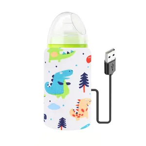 Botol Pemanas Susu Bayi USB, Pemanas Cangkir Susu Bayi Luar Ruangan Portabel, Botol Pemanas Keselamatan