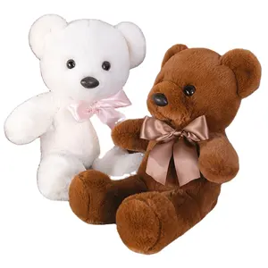Güzel şerit ayı peluş bebek yumuşak karikatür hayvan doldurulmuş oyuncak kız hediye