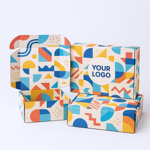 Cajas de embalaje para envío de cosméticos con logotipo personalizado Cajas de envío pequeñas Caja de cosméticos de papel de lujo - Product Image 1