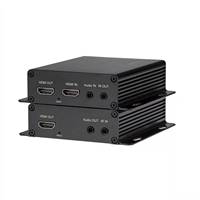 Convertisseur Fibre Optique 1080P avec Ports KVM, Extenseur Fibre Optique Ultra HD