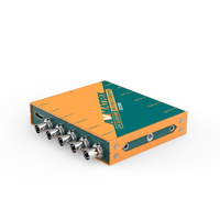 AVMATRIX SD2080 Diseño de metal Entrada SDI o HDMI Divisor y convertidor de video de 8 canales Simultáneamente Salida SDI de 4 canales y HDMI de 4 canales