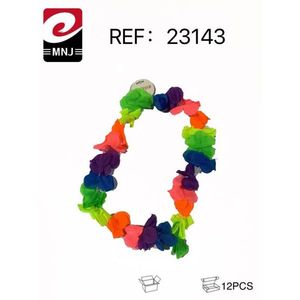 Collar De Flor Colorful Flower Garland 12Pcs For Party Decoration - Product Image 3