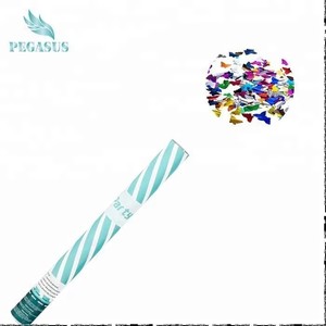 Canon et <span class=keywords><strong>lanceur</strong></span> de confettis en papier de soie biodégradable, écologique et non toxique pour les fêtes et les célébrations festives - Product Image 3