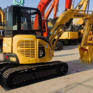 Excavatrice utilisée KOMATSU de KOMATSU PC55MR-2 des prix bon marché excellente représentation PC55MR-3 utilisée d'excavatrice à vendre - Product Image 1