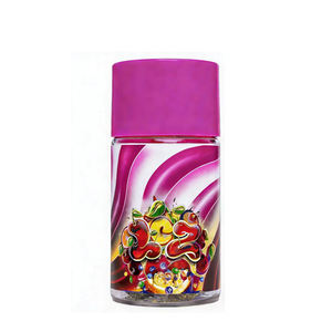 Custom Design Cylinder 3.5g Flower <b>Jar</b> with Child Resistant Lid Food Grade Plastic Packaging for & Herbs - Product Image 2