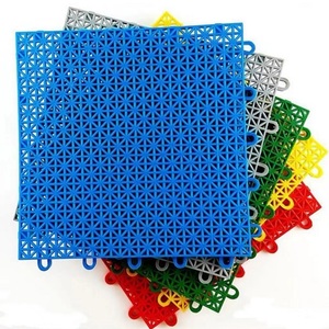 High Performance PP Floor Tiles Sport Court Interlocking Flooring Mats for Basketball Pickleball Volleyball Court - Product Image 1