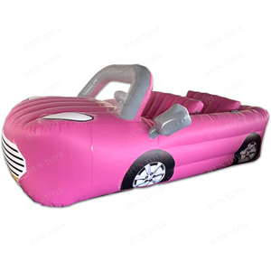 Jet Car Sports nautiques parc d'attractions manèges <span class=keywords><strong>bateau</strong></span> remorquable gonflable PVC voiture flottante à vendre - Product Image 6