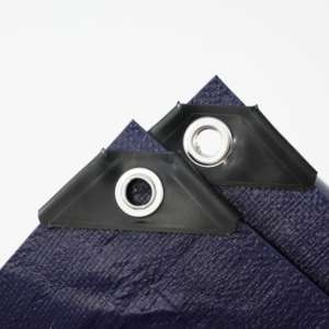 Bâche en PE imperméable robuste, pliable, protection UV, pour camping en plein air, auvent de camion, tente, 12 pièces/CTN - Product Image 5