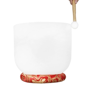 Ensemble de bols chantants en cristal, note G, 10 pouces, pour la méditation, le soulagement du stress et la relaxation - Product Image 2