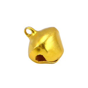 Campanas de Aluminio Electrochapadas de Colores, 6-14 mm, Redondas, Adornos Colgantes para Árbol de Navidad, Manualidades, Decoración - Product Image 4