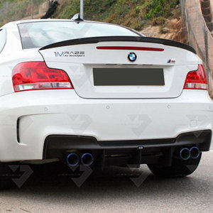 Spoiler Posteriore in ABS per <span class=keywords><strong>BMW</strong></span> <span class=keywords><strong>Serie</strong></span> <span class=keywords><strong>1</strong></span> E82 Stile MP 1M Coupé 2007 - 2013 Accessori Decorativi per Bagagliaio - Product Image 6