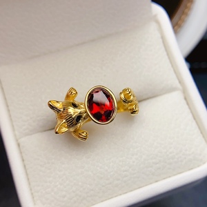 <strong>Loyalty</strong> <strong>Program</strong> Garnet Ring 925 Silver Red Gemstone Customer Reward Jewelry Wholesale <strong>Supplier</strong> - Product Image 5