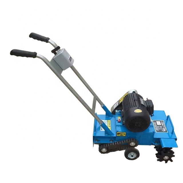 Бетонный пол цемент обработка поверхности пола ходьба scarifier