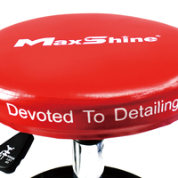 Chaise de detailing automobile Maxshine de haute qualité avec roulettes, tabouret de garage roulant