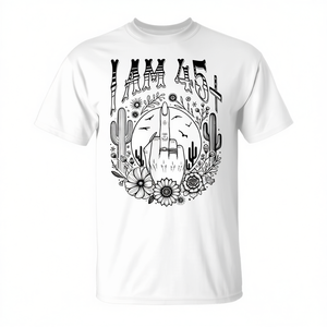 T-shirt Anniversaire « Je suis 45 Plus 1 Doigt d'honneur 451 Je suis 46 » - Product Image 2