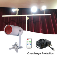 Grace dioperasikan baterai Pinspot nirkabel keren/hangat putih kendali jarak jauh magnetik LED Pin Spot