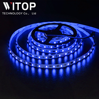 WS2805 RGB + CCT Full Color SMD5050 5-en-1 Double fil de données SPI DC24V USB 60LEDs/M Adressable Digital Pixel Strip Light Copper