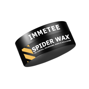IMMETEE Cire Coiffante Professionnelle Effet Araignée Fixation Forte, Pommade Coiffante Longue Durée Volumisante pour Hommes, Cire Capillaire en Fibres pour Salon 100g - Product Image 4