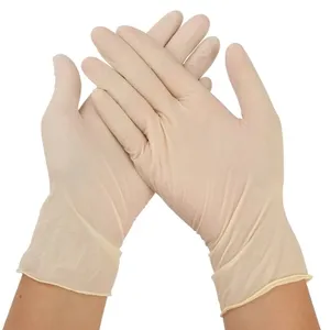 Gants en latex Heartmed Malaisie Chine Gants en latex jetables en poudre en latex bon marché