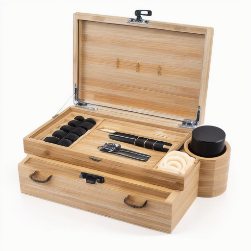 Customized Natural Wood Bamboo Decorative Storage