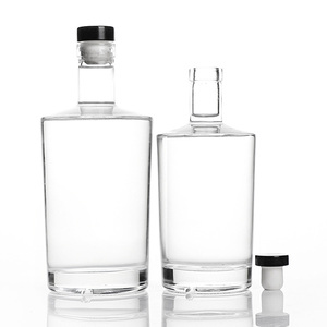 Botella de Vino Personalizada de 100 ml, 500 ml, 750 ml, Botella de Vidrio Vacía para Licor, Ron, Tequila, Vino, Brandy - Product Image 2