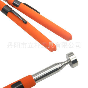 Herramienta de Recogida Magnética Retráctil Li Pu con Clip para Bolígrafo, 55g, Acero Níquel-Cromo, Manual, Rojo, Negro, Naranja, Azul - Product Image 4