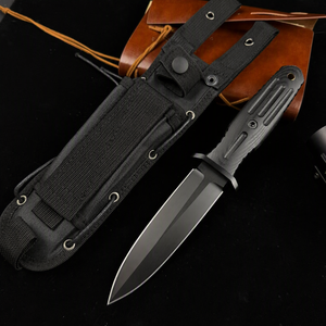 Cuchillo Táctico de Hoja Fija, Acero 440C, Mango de Micarta, para Supervivencia al Aire Libre, Camping, Bushcraft, Caza - Product Image 3