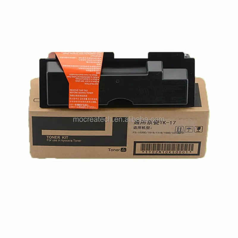 Cartouche de toner en poudre japonaise Compatible TK17 TK18 TK100 pour Kyocera FS 1010 1000 1050 1020D 1018MFP 1118MFP KM1500 TK17 Toner