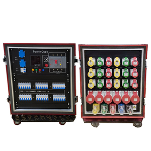 Caja de distribución de iluminación de escenario portátil impermeable para exteriores personalizada, caja de distribución de alimentación trifásica monofásica - Product Image 3