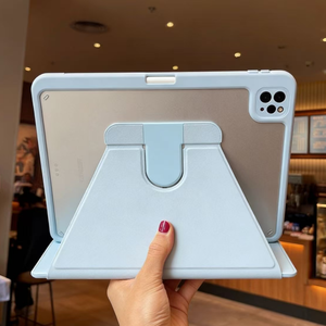 Funda para tableta iPad <span class=keywords><strong>Samsung</strong></span>, diseño personalizado, <span class=keywords><strong>mejor</strong></span> <span class=keywords><strong>precio</strong></span>, funda protectora giratoria de PU, carga para lápiz, gris, 11 pulgadas - Product Image 1