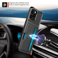 Étui de téléphone avec porte-carte de crédit pour Iphone 14 pro max