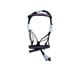 Brida de cuero con productos para caballos del fabricante Bling Broaband. - Product Image 5