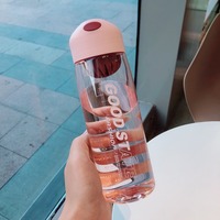 580ml 650ml Écologique Durable Réutilisable En Gros En Plastique Transparent Gym Fitness Boisson Bouteille Sports Enfants Bouteilles D'eau