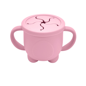 New Trending Cup Suction Bowl Spill Proof Food <b>Container</b> Silicone <b>Snack</b> Catcher for Toddler and Baby - Product Image 4
