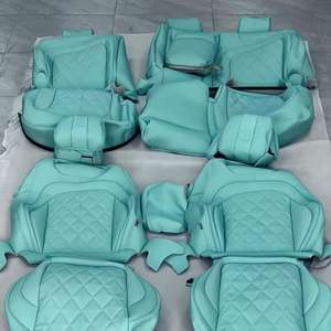 Housse de dossier de siège pour Mercedes-Benz W205 C63 <span class=keywords><strong>A45</strong></span> GLA45 AMG CLA45 C43 W213 E42 E63, garniture intérieure - Product Image 4