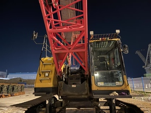 Grue sur chenilles d'occasion Sany SCC850A 85 tonnes, moment de levage 358 t.m, hauteur maximale 57 m, composants principaux : boîte de vitesses, pompe, moteur - Product Image 4