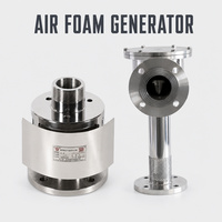 Générateur d'air vertical en acier inoxydable avec raccord à bride et écran perforé pour la lutte industrielle contre les incendies
