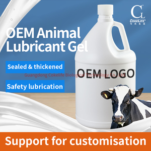 CokeLife all'ingrosso 1 gallone di massa di animali da fattoria liquido lubrificante Logo animale animale fertilità della cavità Gel lubrificante per allevamento - Product Image 3