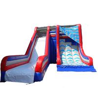 Jeux de Carnaval Ninja Warrior : Toboggan Gonflable et Mur d'Obstacles Interactif avec Glissière pour Fêtes et Événements