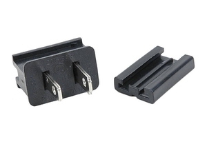 Christmas String Light <b>Replacement</b> Polarized Male <b>Plug</b> 8A 125V Slide On SPT1 Zip Cord Connector - Product Image 2
